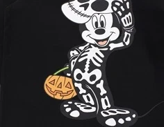Name It black t-shirt Mickey halloween